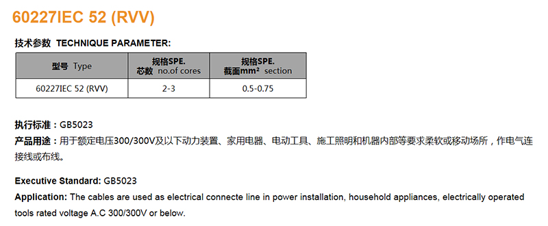 60227IEC 52PVV